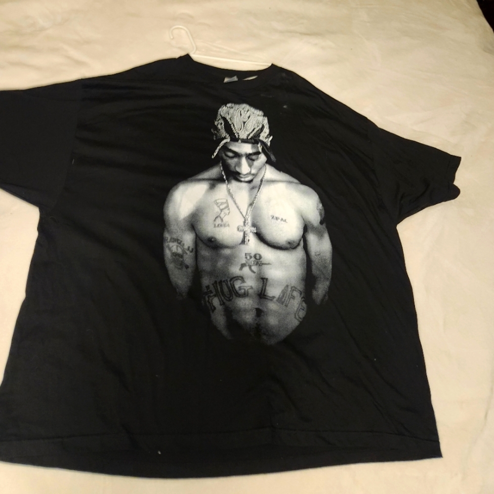 TUPAC black T shirt